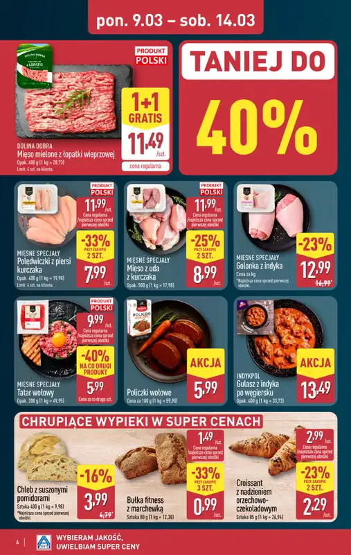 Aldi - gazetka promocyjna Pełny katalog! od poniedziałku 09.03 do soboty 14.03 - strona 6