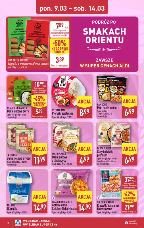 Aldi - gazetka promocyjna Pełny katalog! od poniedziałku 09.03 do soboty 14.03 - strona 16