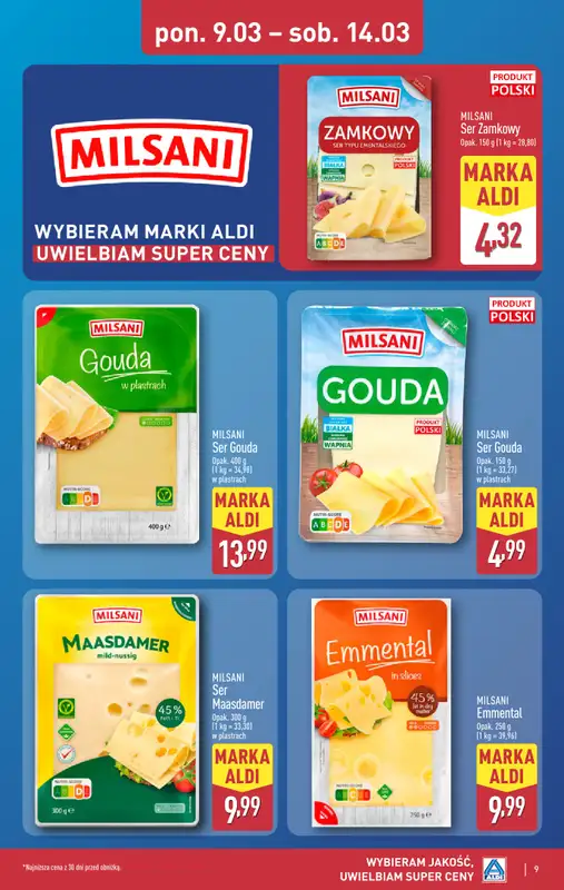 Aldi - gazetka promocyjna Pełny katalog! od poniedziałku 09.03 do soboty 14.03 - strona 9