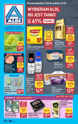 Aldi - gazetka promocyjna Pełny katalog! od poniedziałku 09.03 do soboty 14.03