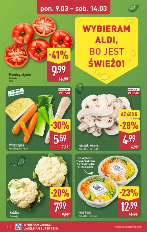 Aldi - gazetka promocyjna Pełny katalog! od poniedziałku 09.03 do soboty 14.03 - strona 2
