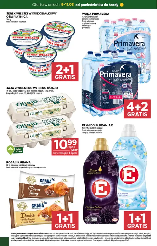 Stokrotka - gazetka promocyjna Hity na start od poniedziałku 09.03 do środy 11.03 - strona 2