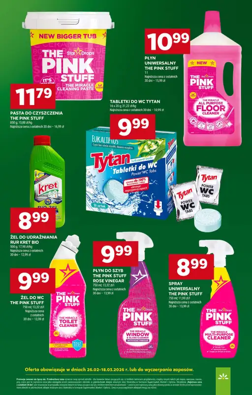 Stokrotka - gazetka promocyjna Hity na start od poniedziałku 09.03 do środy 11.03 - strona 15