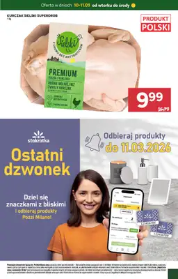 Stokrotka - gazetka promocyjna Hity na start od poniedziałku 09.03 do środy 11.03 - strona 3