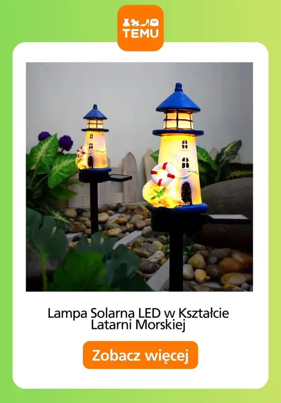 Temu - gazetka promocyjna Oświetlenie do ogrodu od czwartku 05.03  - strona 5