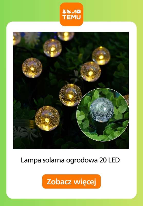 Temu - gazetka promocyjna Oświetlenie do ogrodu od czwartku 05.03  - strona 10