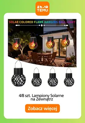 Temu - gazetka promocyjna Oświetlenie do ogrodu od czwartku 05.03  - strona 7