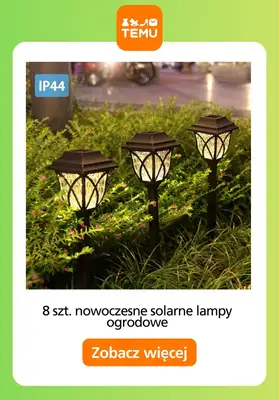 Temu - gazetka promocyjna Oświetlenie do ogrodu od czwartku 05.03  - strona 4