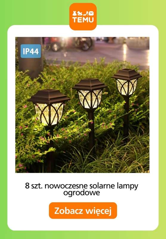 Temu - gazetka promocyjna Oświetlenie do ogrodu od czwartku 05.03  - strona 4