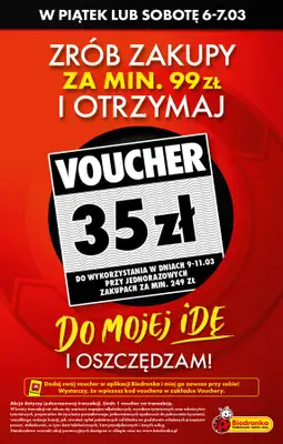 Biedronka - gazetka promocyjna Weekendowe okazje zaczynają się w piątek od piątku 06.03 do soboty 07.03 - strona 3