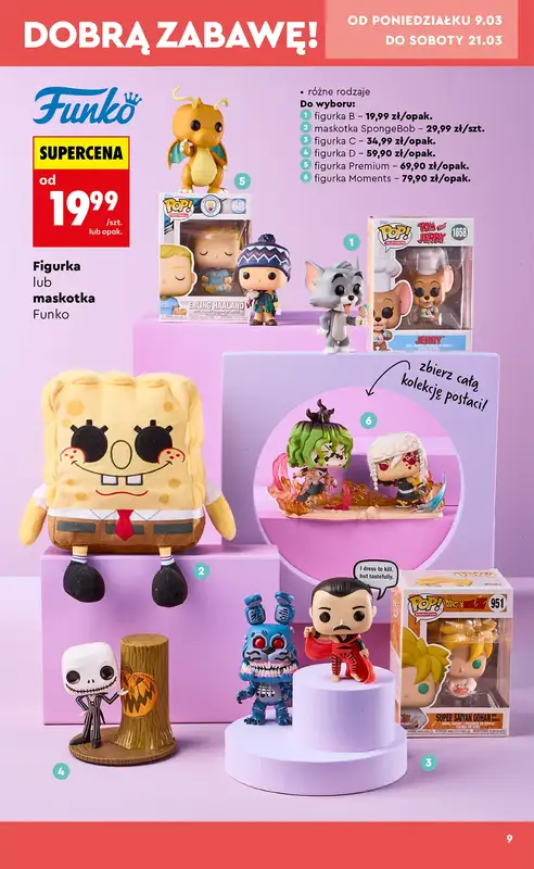 Biedronka - gazetka promocyjna Hity i inspiracje od 7.03 od soboty 07.03 do środy 25.03 - strona 9