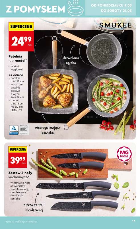 Biedronka - gazetka promocyjna Hity i inspiracje od 7.03 od soboty 07.03 do środy 25.03 - strona 17