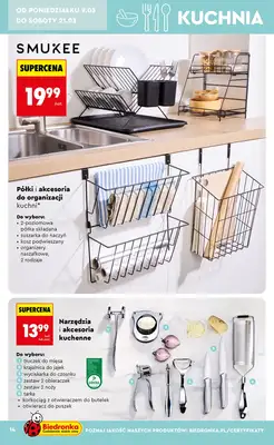 Biedronka - gazetka promocyjna Hity i inspiracje od 7.03 od soboty 07.03 do środy 25.03 - strona 14