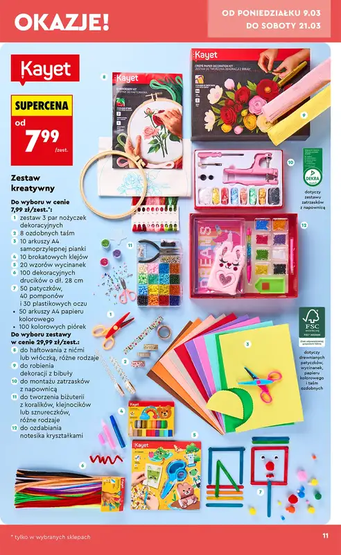 Biedronka - gazetka promocyjna Hity i inspiracje od 7.03 od soboty 07.03 do środy 25.03 - strona 11