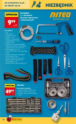 Biedronka - gazetka promocyjna Hity i inspiracje od 7.03 od soboty 07.03 do środy 25.03 - strona 40