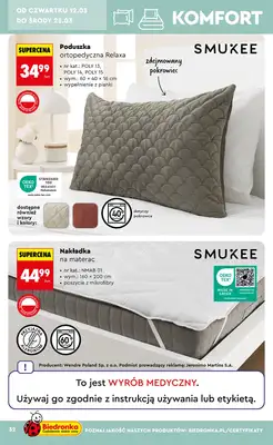 Biedronka - gazetka promocyjna Hity i inspiracje od 7.03 od soboty 07.03 do środy 25.03 - strona 32