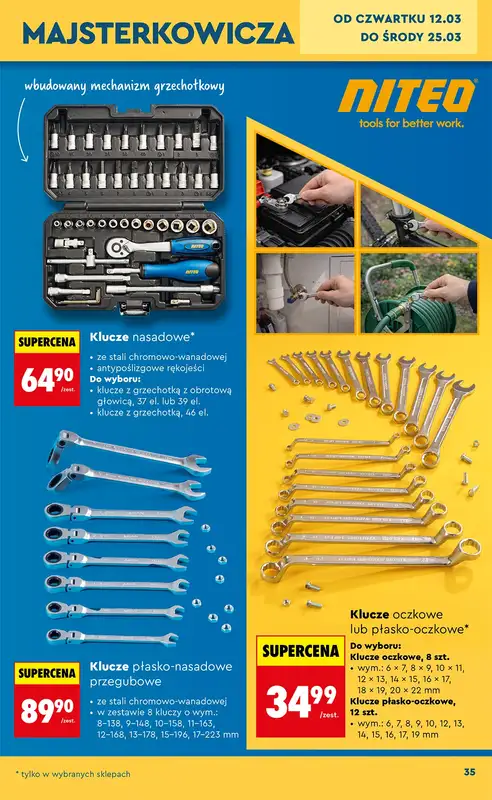 Biedronka - gazetka promocyjna Hity i inspiracje od 7.03 od soboty 07.03 do środy 25.03 - strona 37