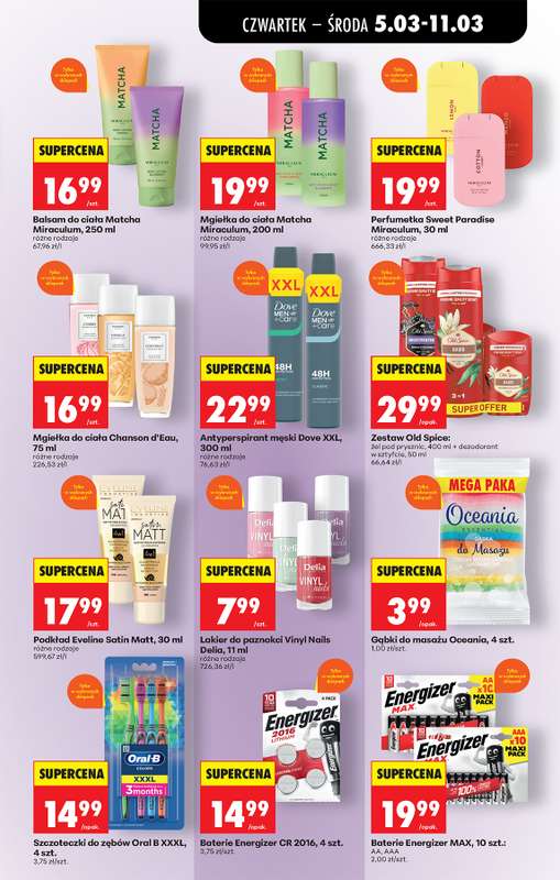 Biedronka - gazetka promocyjna Od czwartku od czwartku 05.03 do środy 11.03 - strona 77