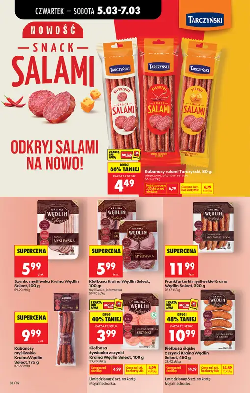 Biedronka - gazetka promocyjna Od czwartku od czwartku 05.03 do środy 11.03 - strona 48