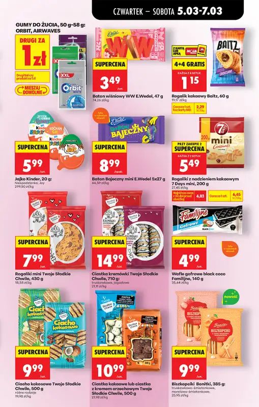 Biedronka - gazetka promocyjna Od czwartku od czwartku 05.03 do środy 11.03 - strona 67
