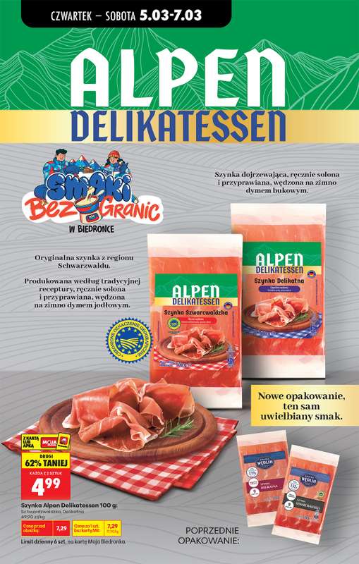Biedronka - gazetka promocyjna Od czwartku, Z ladą tradycyjną od czwartku 05.03 do środy 11.03 - strona 50