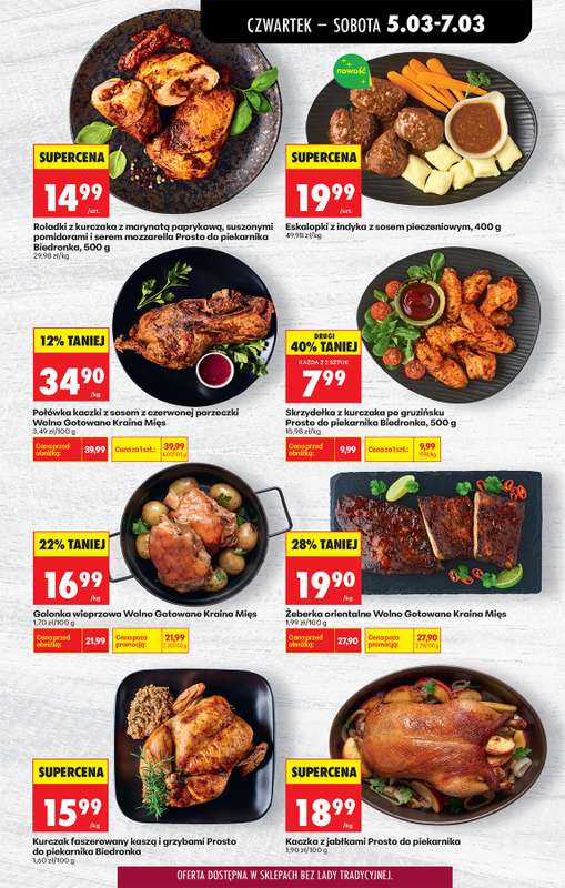 Biedronka - gazetka promocyjna Od czwartku, Z ladą tradycyjną od czwartku 05.03 do środy 11.03 - strona 41
