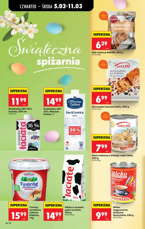 Biedronka - gazetka promocyjna Od czwartku, Z ladą tradycyjną od czwartku 05.03 do środy 11.03 - strona 60