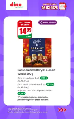 Dino - gazetka promocyjna Specjalna oferta na 06.03.2026 - promocje spoza gazetki od piątku 06.03 do piątku 06.03 - strona 6