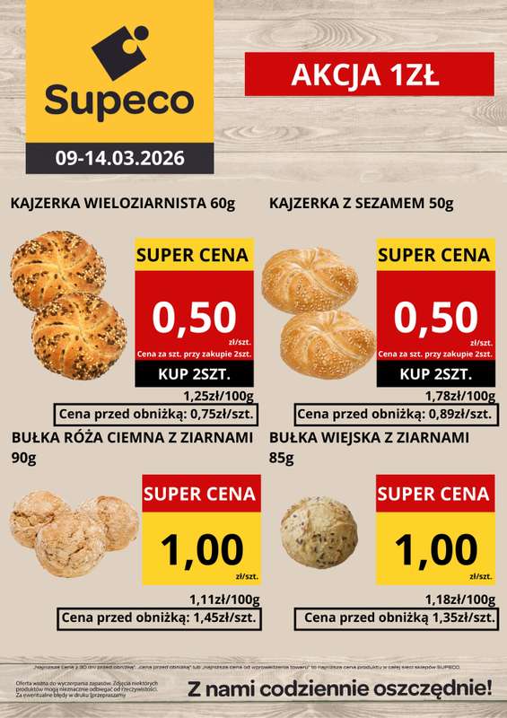 Supeco - gazetka promocyjna Oferta tygodnia od poniedziałku 09.03 do soboty 14.03 - strona 2