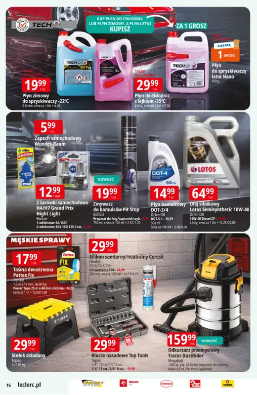 Leclerc - gazetka promocyjna Oferta E.Leclerc I Ogród od wtorku 10.03 do soboty 21.03 - strona 16