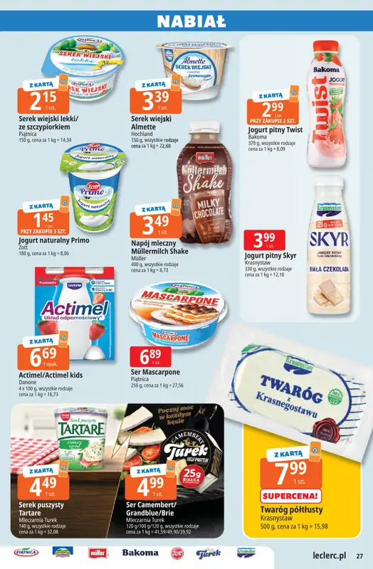 Leclerc - gazetka promocyjna Oferta E.Leclerc I Ogród od wtorku 10.03 do soboty 21.03 - strona 27