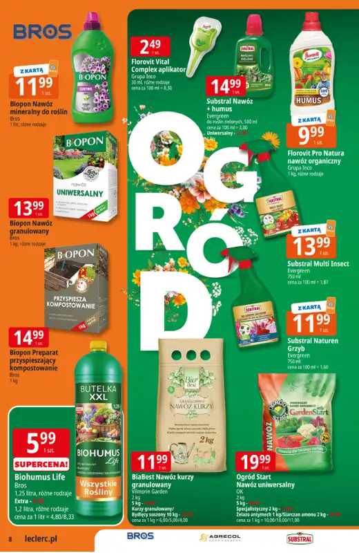 Leclerc - gazetka promocyjna Oferta E.Leclerc I Ogród od wtorku 10.03 do soboty 21.03 - strona 8