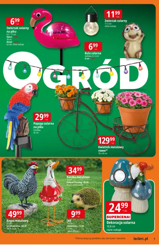Leclerc - gazetka promocyjna Oferta E.Leclerc I Ogród od wtorku 10.03 do soboty 21.03 - strona 7
