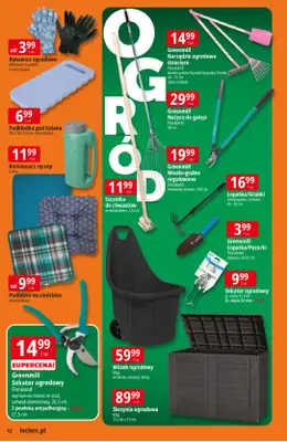 Leclerc - gazetka promocyjna Oferta E.Leclerc I Ogród od wtorku 10.03 do soboty 21.03 - strona 12