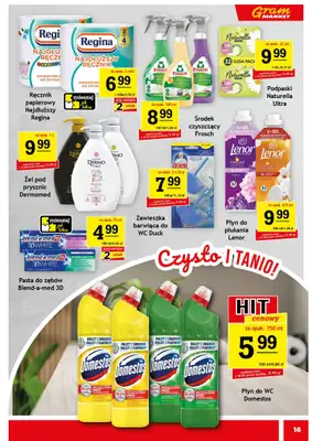 Gram Market - gazetka promocyjna Gazetka od środy 11.03 do wtorku 17.03 - strona 16