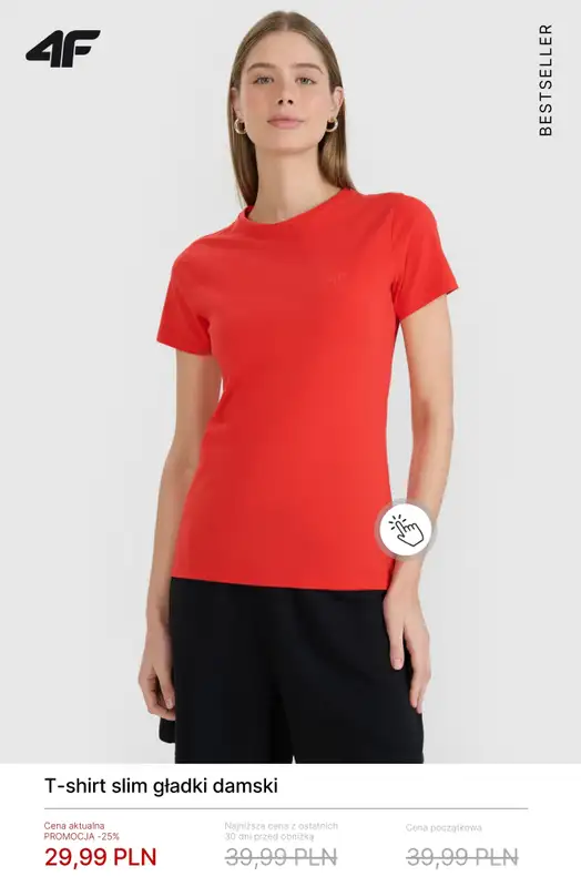 4F - gazetka promocyjna Hity wyprzedaży dla niej od piątku 06.03  - strona 12