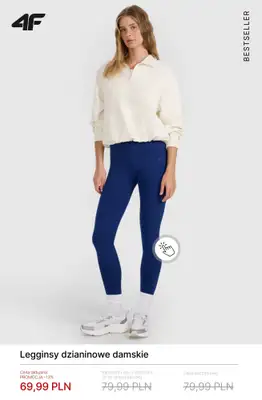 4F - gazetka promocyjna Hity wyprzedaży dla niej od piątku 06.03  - strona 4