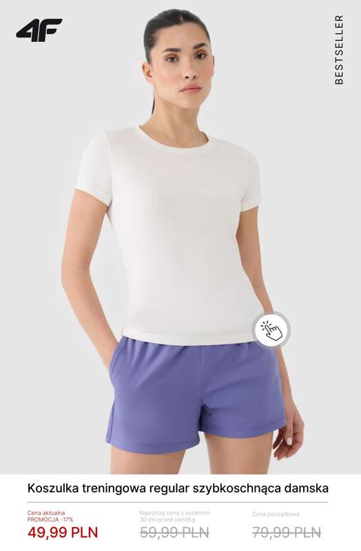 4F - gazetka promocyjna Hity wyprzedaży dla niej od piątku 06.03  - strona 7