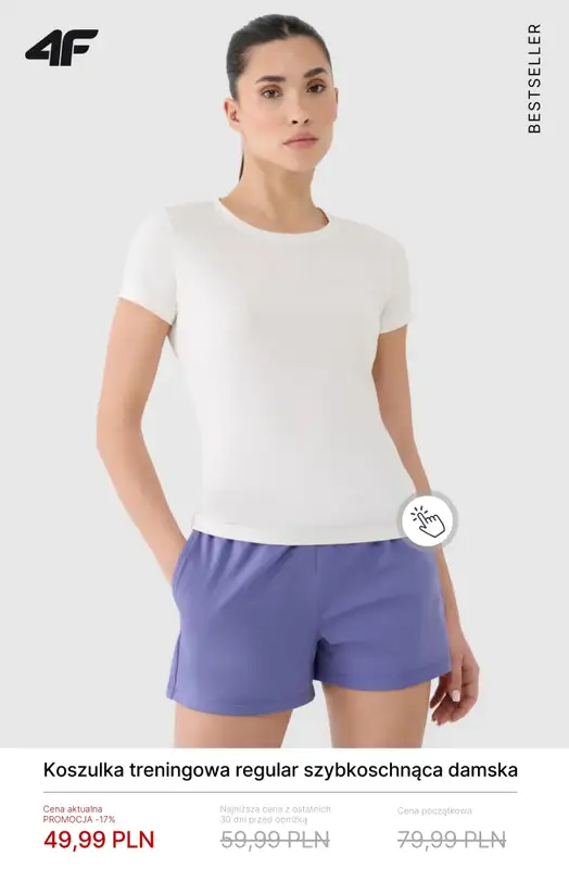 4F - gazetka promocyjna Hity wyprzedaży dla niej od piątku 06.03  - strona 7