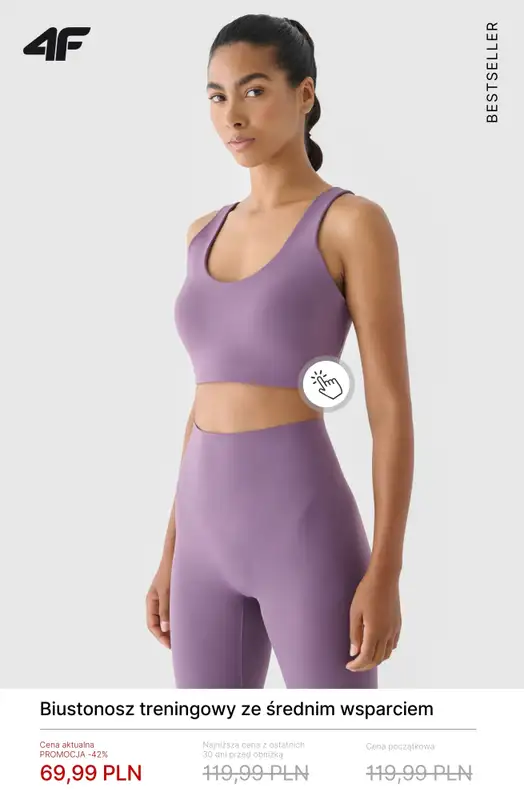 4F - gazetka promocyjna Hity wyprzedaży dla niej od piątku 06.03  - strona 8