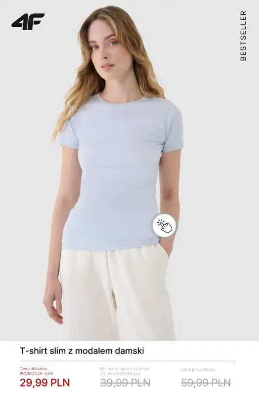 4F - gazetka promocyjna Hity wyprzedaży dla niej od piątku 06.03  - strona 2