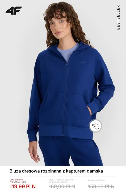 4F - gazetka promocyjna Hity wyprzedaży dla niej od piątku 06.03  - strona 5