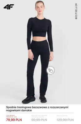 4F - gazetka promocyjna Hity wyprzedaży dla niej od piątku 06.03  - strona 10