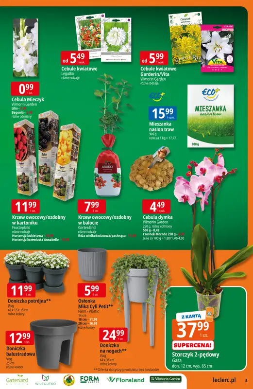 Leclerc - gazetka promocyjna Oferta E.Leclerc I Ogród od wtorku 10.03 do soboty 21.03 - strona 3