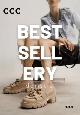 CCC - gazetka promocyjna BESTSELLERY damskie od niedzieli 08.03 