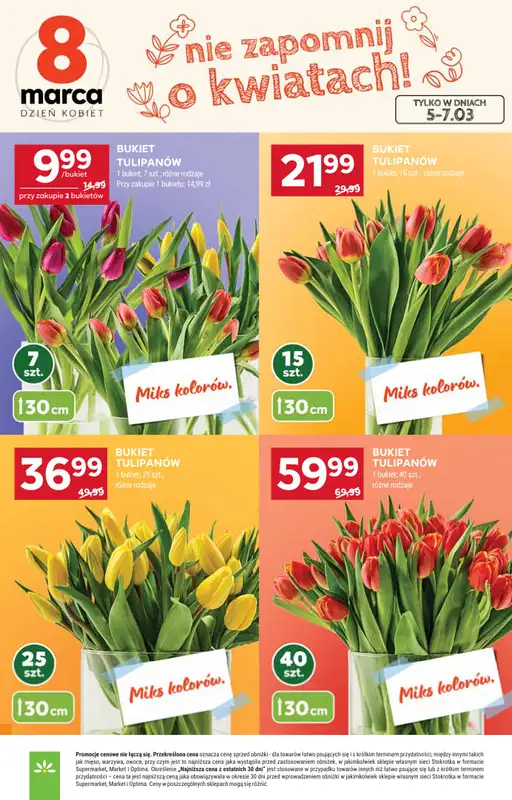 Stokrotka - gazetka promocyjna Gazetka Supermarket od czwartku 05.03 do środy 11.03 - strona 8