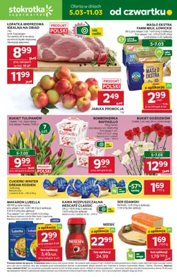 Stokrotka - gazetka promocyjna Gazetka Supermarket od czwartku 05.03 do środy 11.03