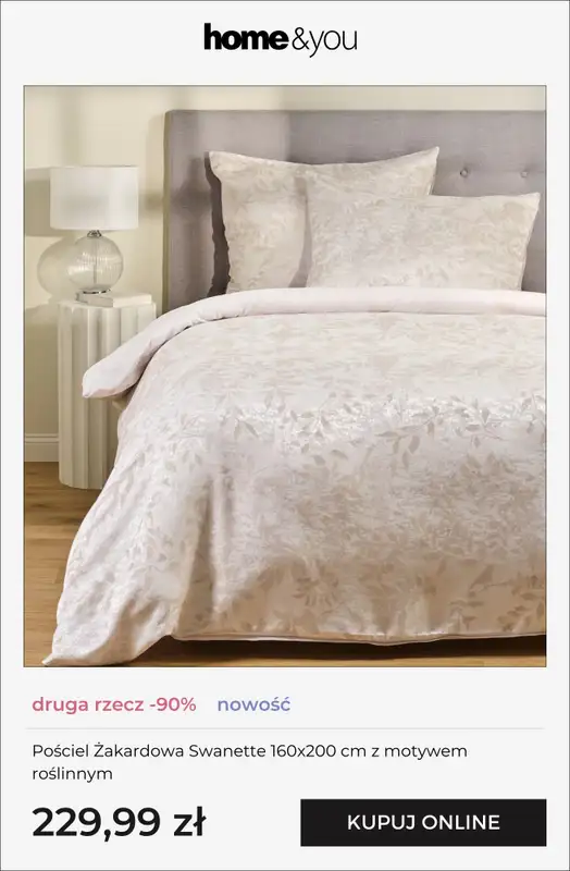 home&you - gazetka promocyjna DRUGA RZECZ -90% od piątku 06.03 do wtorku 10.03 - strona 4