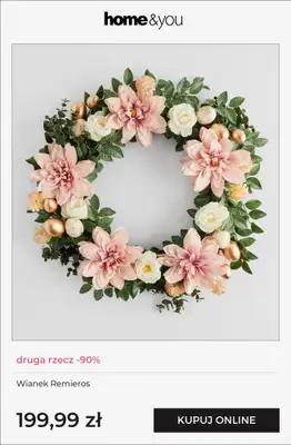 home&you - gazetka promocyjna DRUGA RZECZ -90% od piątku 06.03 do wtorku 10.03 - strona 9