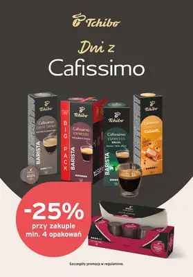 Tchibo - gazetka promocyjna Dni Cafissimo w Tchibo od wtorku 10.03 do poniedziałku 16.03